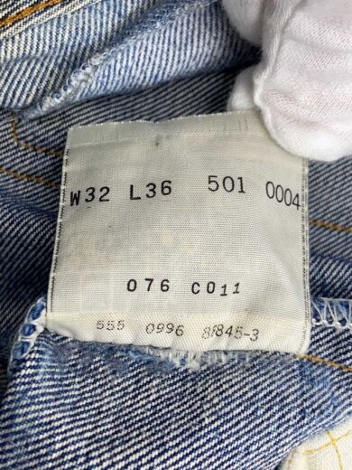 商品画像：ボトム/32/デニム/IDG/無地/501-0004 5