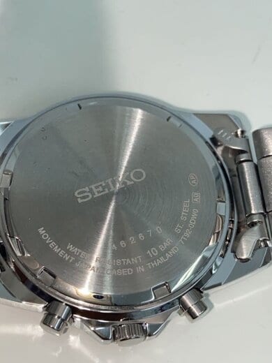 商品画像：クォーツ腕時計/アナログ/ステンレス/BLK/SLV/7T92-0DW0 3