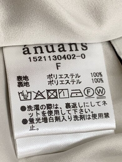 商品画像：長袖ワンピース/FREE/ポリエステル/CRM/総柄/1521130402-0 4