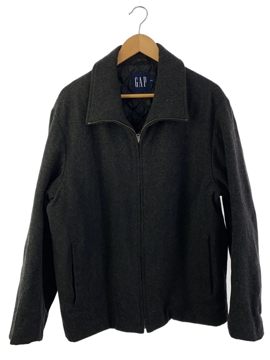 GAP / ジャケット/M/ウール/GRY/無地/OLD GAP/90s