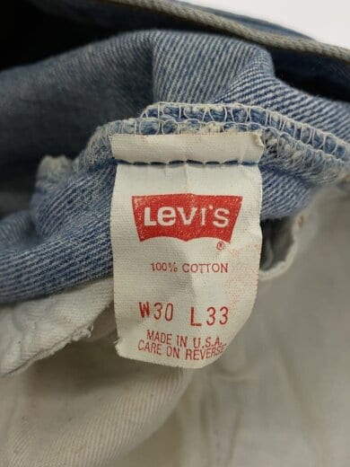 商品画像：ボトム/30/501-0000/USA製/ボタン裏524 5