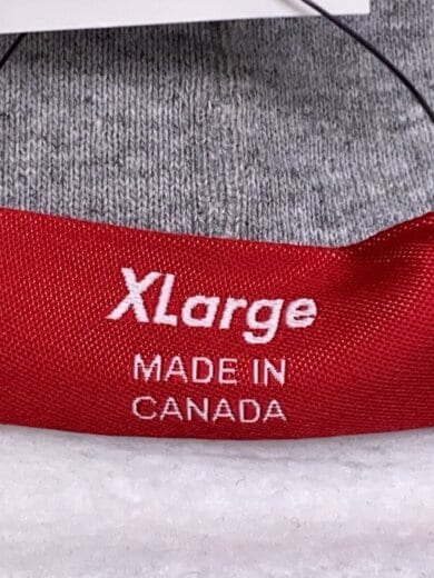 商品画像：パーカー/XL/コットン/GRY/無地 4