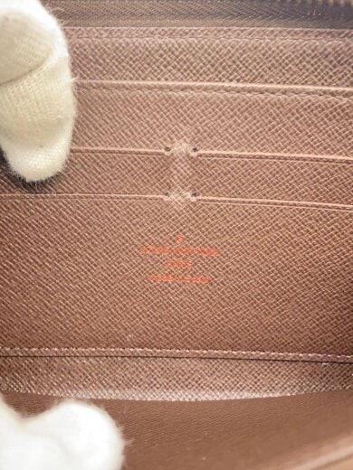 商品画像：1)ジッピー・ウォレット_ダミエ・エベヌ/PVC/BRW/レディース// 3