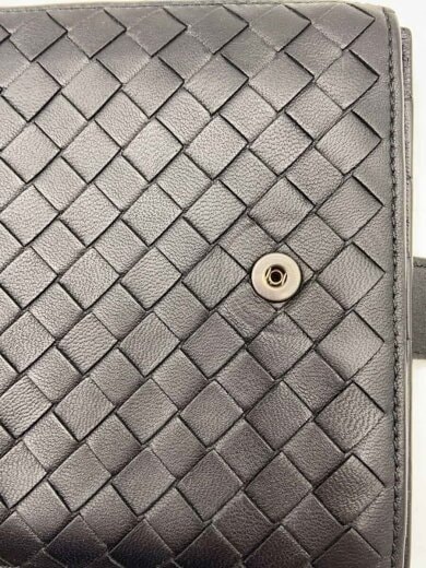 商品画像：2つ折り財布/レザー/BLK/メンズ 7