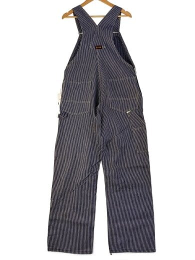 商品画像：オーバーオール/36/コットン/NVY/ストライプ// 2