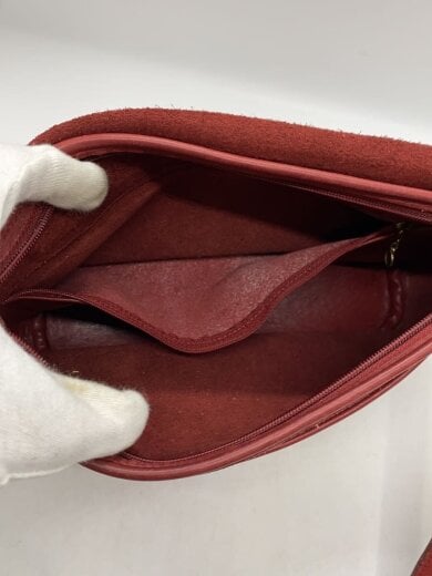 商品画像：ショルダーバッグ/レザー/RED/4150 5