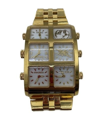 商品画像：クォーツ腕時計/アナログ/ステンレス/GLD/GLD/SS/D509 149S 1