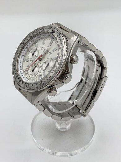 商品画像：クォーツ腕時計/アナログ/ステンレス/WHT/SLV/YB-1165 2