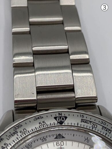 商品画像：クォーツ腕時計/アナログ/ステンレス/WHT/SLV/YB-1165 8