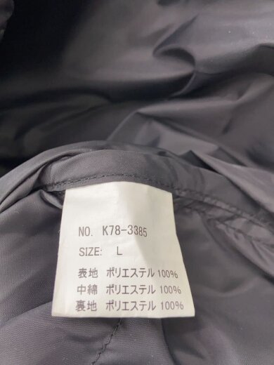 商品画像：ダウンジャケット/L/ポリエステル/BLK/K78-3385// 4