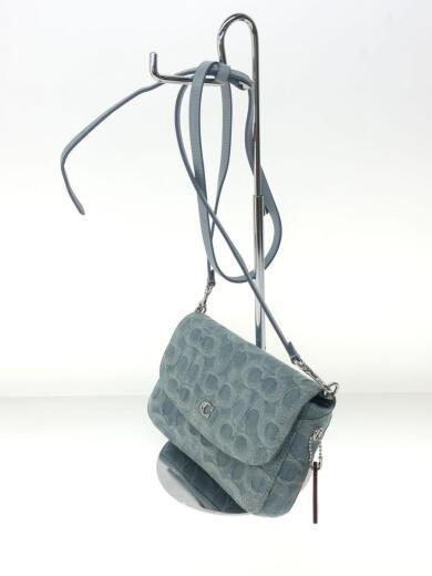 画像：COACHヘイデン クロスボディ・シグネチャー デニム/ショルダーバッグ/デニム/CK3722