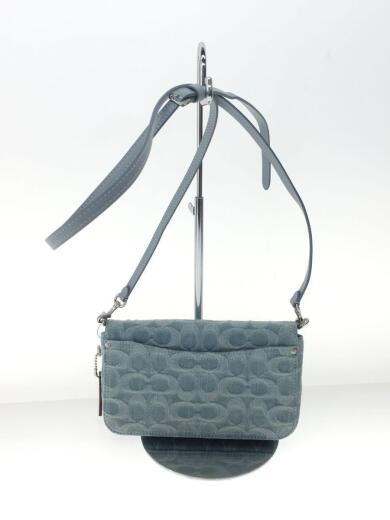 画像：COACHヘイデン クロスボディ・シグネチャー デニム/ショルダーバッグ/デニム/CK3723