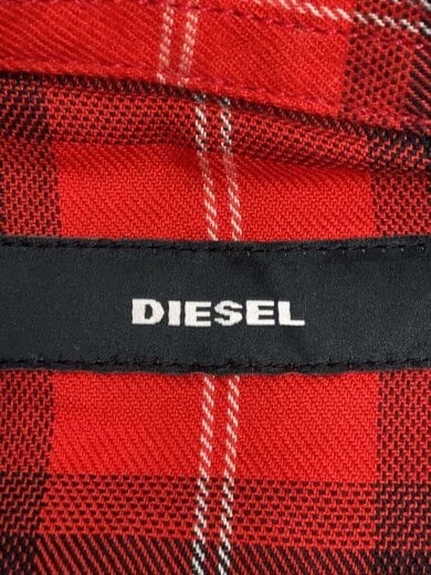 商品画像：長袖シャツ/M/コットン/RED/チェック// 3