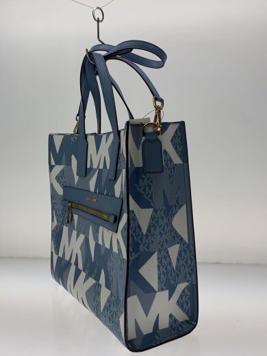 商品画像：ショルダーバッグ/レザー/BLU/総柄/35H1GY9T3T 2