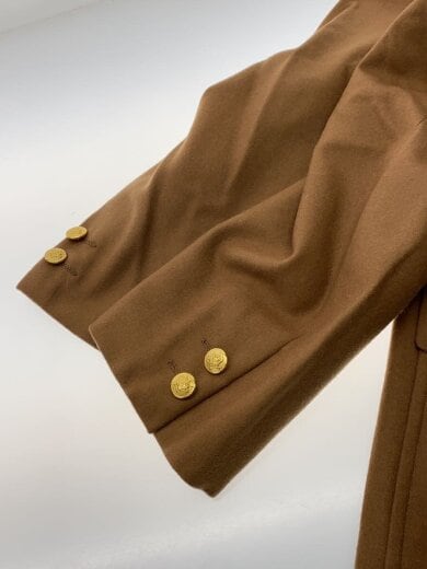 商品画像：テーラードジャケット/98A7/ウール/CML/無地/金ボタン 5