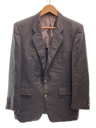 商品画像：テーラードジャケット/--/ウール/GRY/無地 1