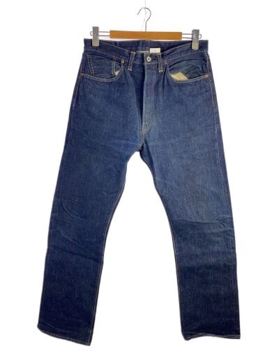 商品画像：S501XX/ストレートパンツ/00年/USA製/34×36/デニム/IDG/無地/ボタン裏555 1