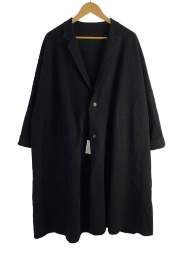 商品画像：チェスターコート/FREE/ウール/BLK/01204-1013 1