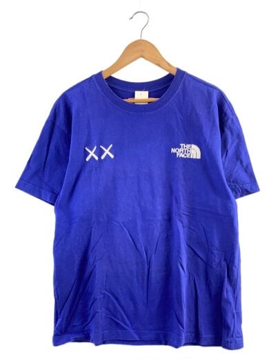 商品画像：Tシャツ/M/コットン/BLU/プリント 1