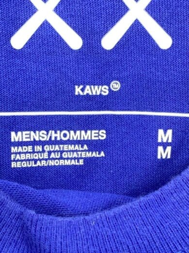 商品画像：Tシャツ/M/コットン/BLU/プリント 4