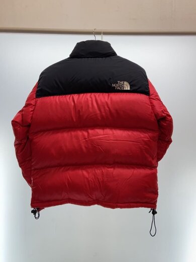 商品画像：NUPTSE JACKET/ダウンジャケット/M/ナイロン/RED/8703/700FP/袖ダウン抜け有 2