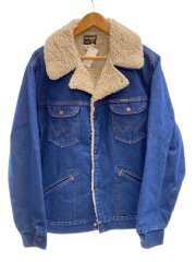 ボアランチコート/70-80s/XL/デニム/IDG/無地/74256nv80