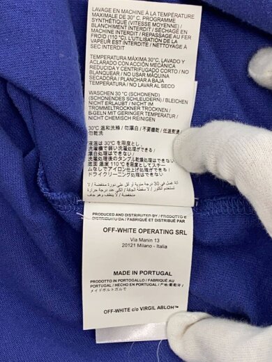 商品画像：長袖Tシャツ/XXL/コットン/BLU/OMAB001S19185006 5