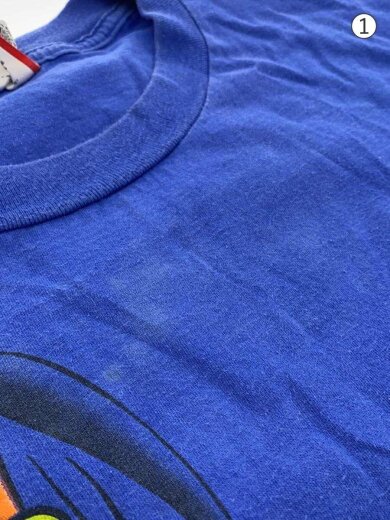 商品画像：Tシャツ/--/コットン/BLU 5