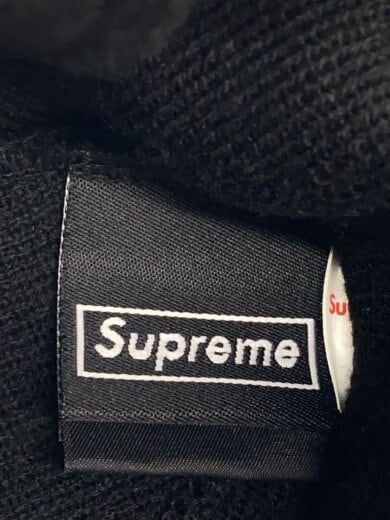 商品画像：ニットキャップ/--/アクリル/BLK/無地/メンズ// 4