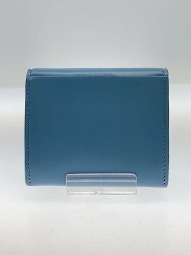 商品画像：2つ折り財布/レザー/BLU/無地/レディース/883-908 2