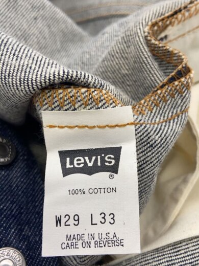 商品画像：501/ストレートパンツ/93年2月/29x33/デニム/IDG/501-0000/ボタン裏653 5