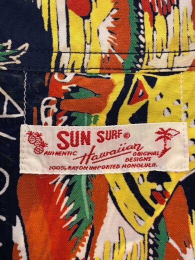 商品画像：アロハシャツ/L/レーヨン/BLK/総柄/M32866// 3