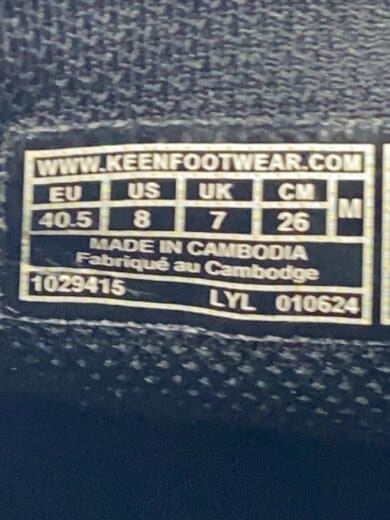 商品画像：VAINL ARCHIVE JASPERⅡ/26cm/BLK/1029415// 5