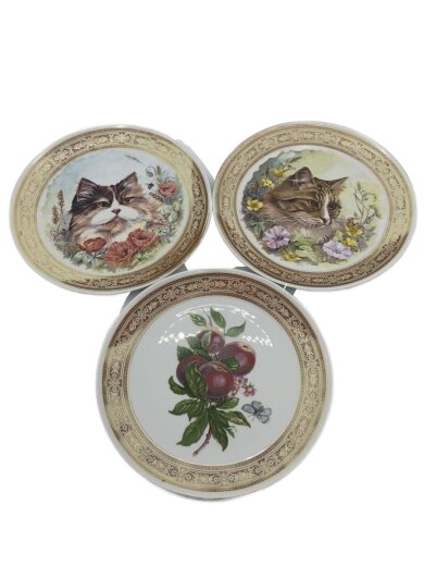 商品画像：Bavaria Jncisione Oro/インテリア雑貨/飾り皿/3点セット/WHT 1