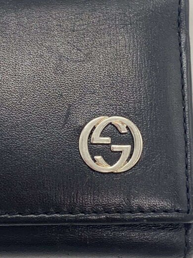 商品画像：キーケース/レザー/BLK/無地/メンズ 3