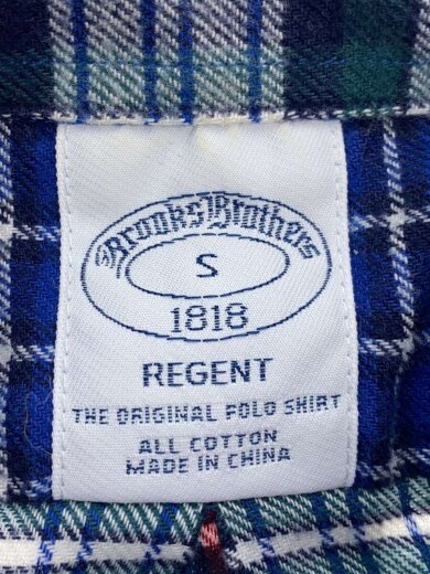 商品画像：長袖シャツ/--/コットン/BLU/チェック 3