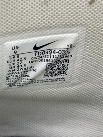 商品画像：ハイカットスニーカー/27cm/WHT/fd0394-030 5