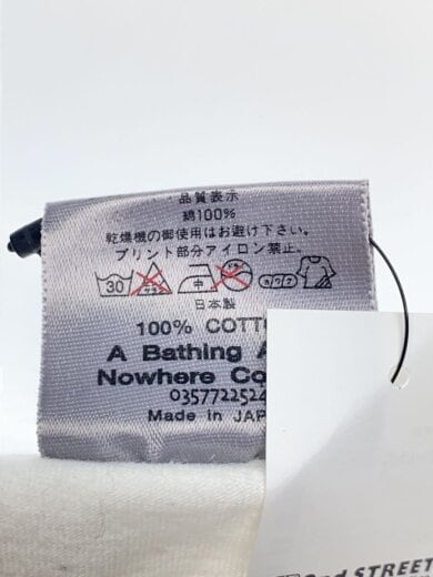 商品画像：Tシャツ/--/コットン/WHT// 4