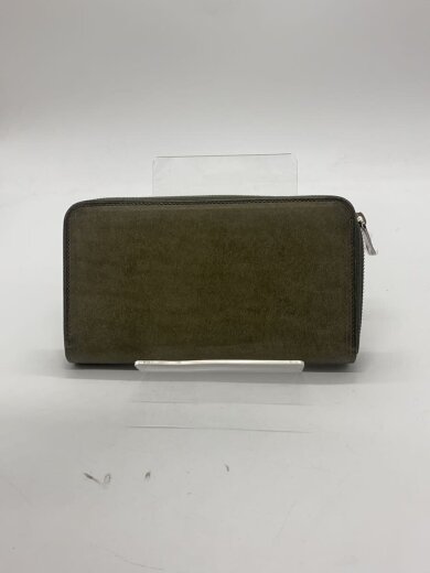 商品画像：長財布/レザー/GRY/無地/メンズ 2