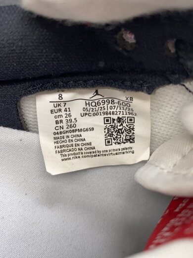 商品画像：AIR JORDAN 1 RETRO LOW OG_エア ジョーダン 1 LOW OG/26cm/RED// 5