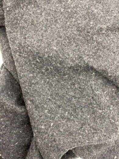 商品画像：マフラー/ウール/GRY/メンズ/全体的に毛羽立ち有 4