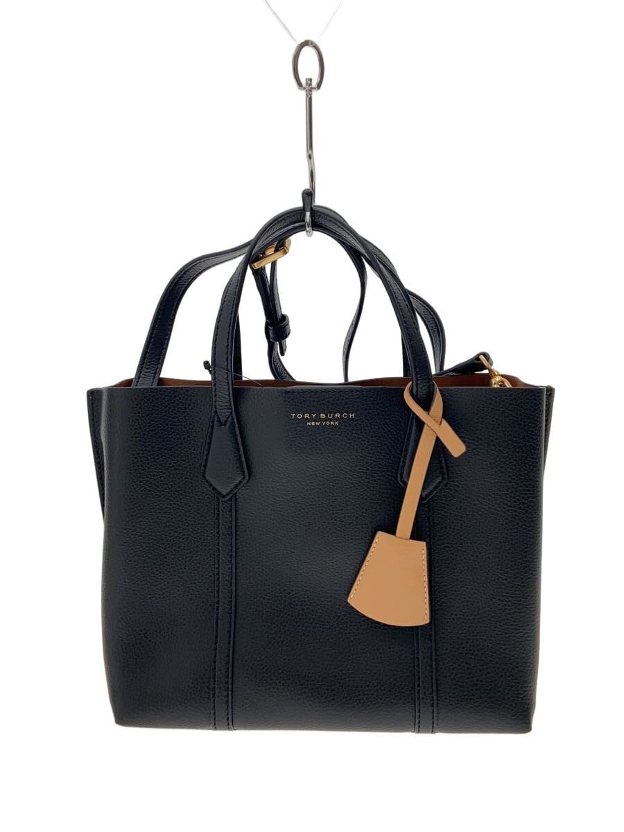 TORY BURCH / ショルダーバッグ/レザー/BLK/無地/10010539//