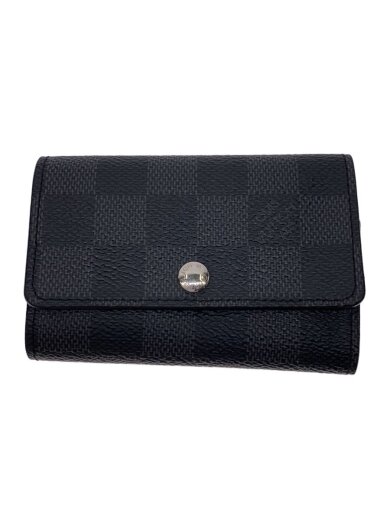 商品画像：ミュルティクレ6_ダミエ・グラフィット/PVC/BLK/メンズ 1