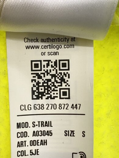 商品画像：フリースジャケット/S/ポリエステル/YLW/無地// 4