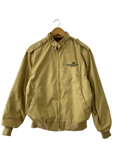 商品画像：80s/USA製/ハリントンジャケット/M/ポリエステル/BEG// 1