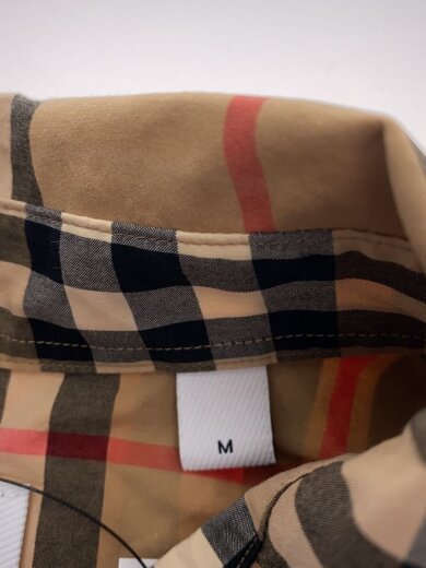 商品画像：ノバチェック/半袖シャツ/M/コットン/BRW/チェック/8020869// 4