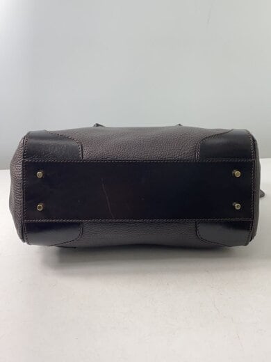 商品画像：ボストンバッグ/レザー/BRW/無地 4