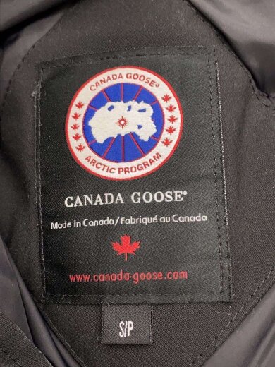 商品画像：ダウンジャケット/S/ナイロン/BLK/3438JM/白い汚れ有// 3