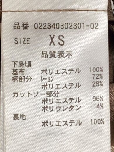 商品画像：半袖ワンピース/XS/ポリエステル/マルチカラー/花柄/022340302301-02 4