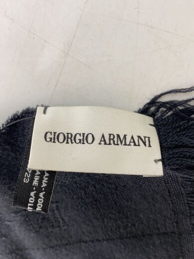 商品画像：マフラー/ウール/BLK/メンズ 2